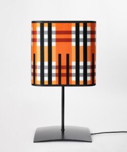 lampe à poser Sofia avec abat-jour orange